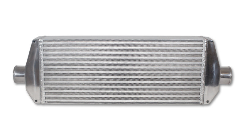 Vibrant  Intercooler w/ End Tanks - 22"W x 9"H x 3.25" Thick - 2.5in in/out