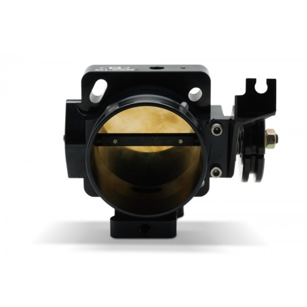 BLOX Racing 70mm Black Dual Pattern Billet Throttle Body for Honda K-series
