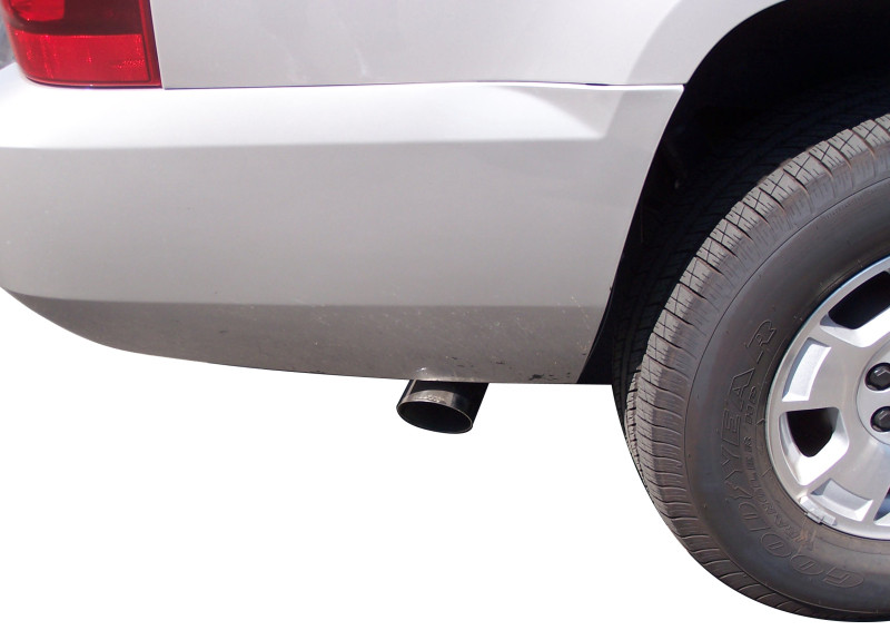 Gibson Aluminized Single Exhaust for 07-12 Chevrolet Avalanche LS 5.3L