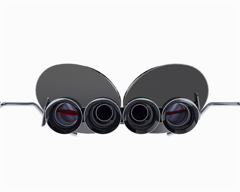 Corsa 2.75" Dual Rear Axleback Exhaust for 15-19 Corvette C7 w/ NPP