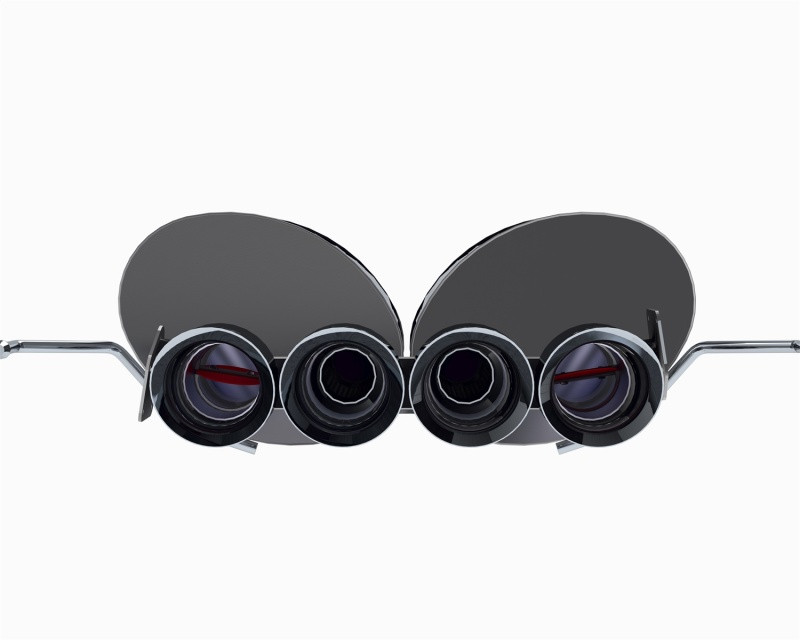 Corsa 2.75" Dual Rear Axleback Exhaust for 15-19 Corvette C7 w/ NPP