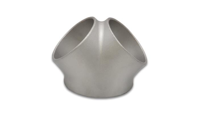 Vibrant  Cast 2-in-1 Y Collector; 3" Inlet; 2.5" x 2.5" Outlet
