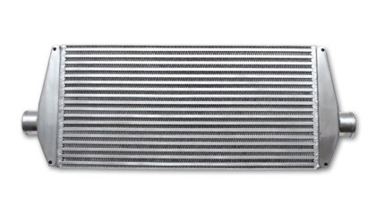 Vibrant  Air-to-Air Intercooler w/ End Tanks, 25"W x 12"H x 3.5" Thick