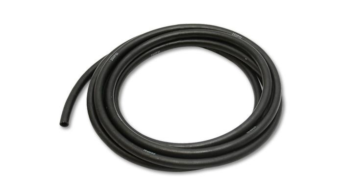 Vibrant  Push-On Style Rubber Flex Hose, -4AN - 10' Roll