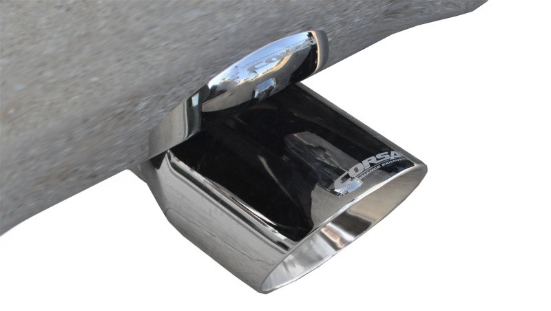 Corsa 3" Dual Rear Exhaust w/ Polished Tips for 14-19 Silverado / Sierra 5.3L