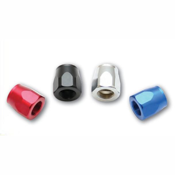Vibrant -20AN Hose End Socket - Silver