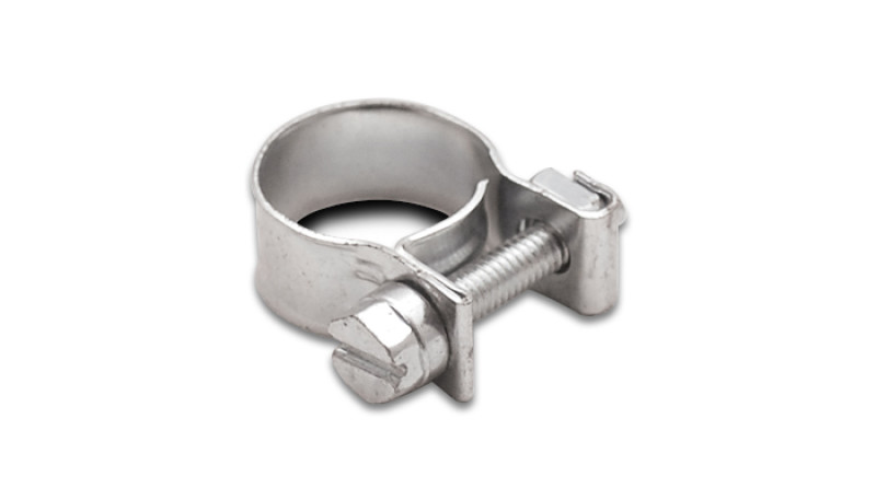 Vibrant  Fuel Injector Style Mini Hose Clamps: 7mm-9mm (Pack of 10)