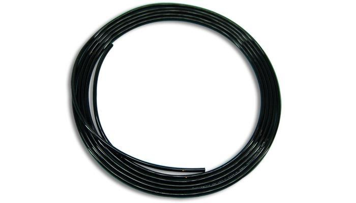 Vibrant  Polyethylene Vacuum Tubing, 0.375" O.D., 10' Length - Black