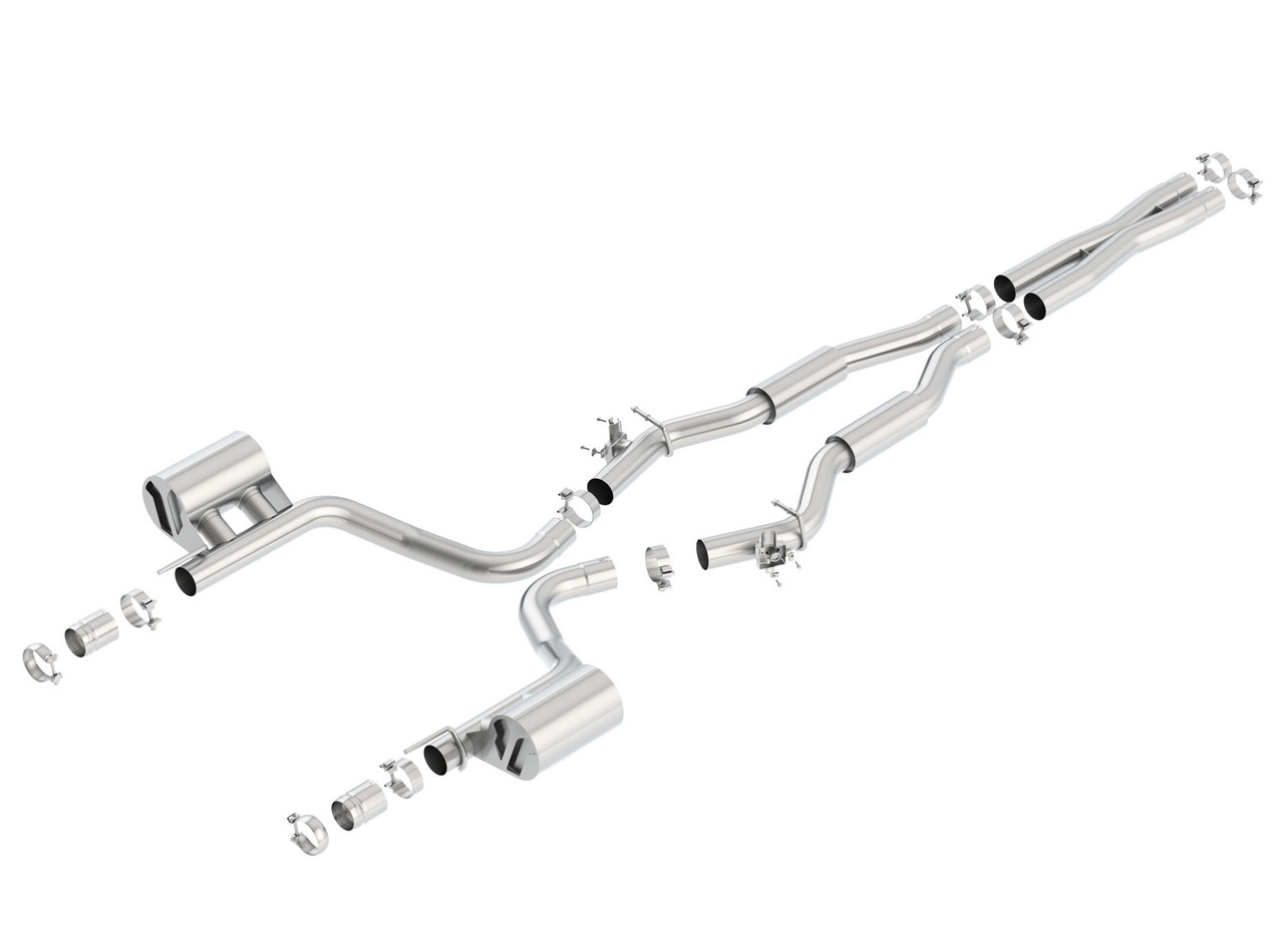Borla S-Type Catback Exhaust for 15-19 Challenger SRT Hellcat w/ MDS - 140647