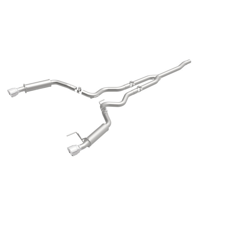 MagnaFlow Competition Series Exhaust w/ Black Tips for 15+ Ford Mustang 2.3L L4