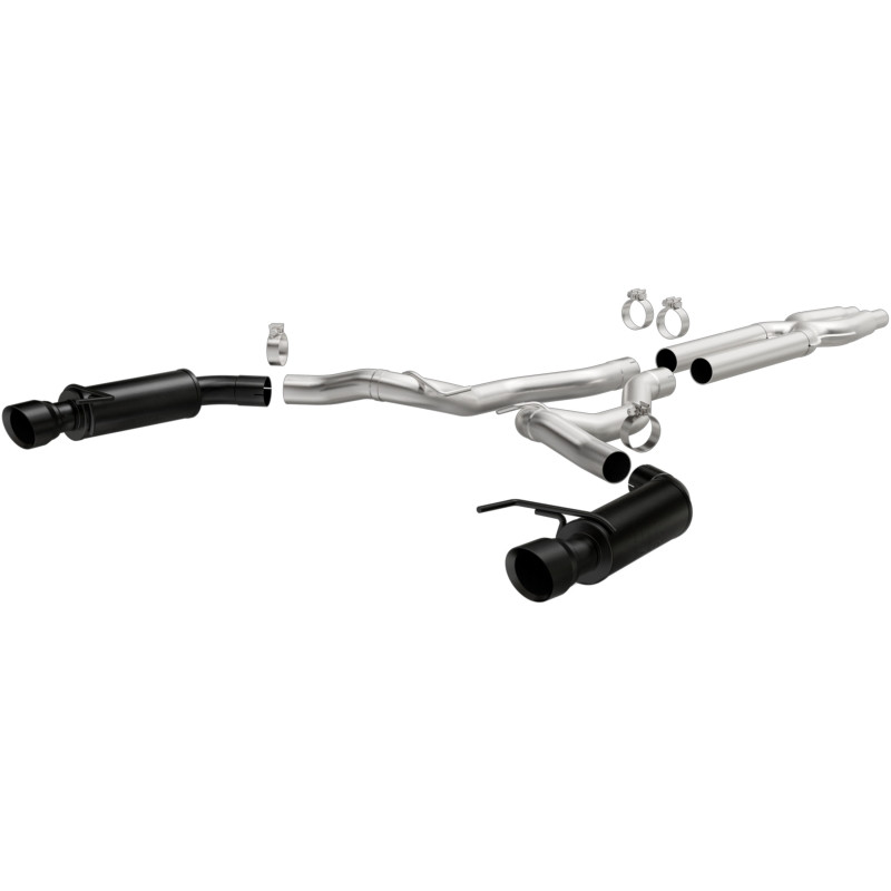 MagnaFlow Competition Exhaust w/ Black Tips for 15-17 Ford Mustang 5.0L V8