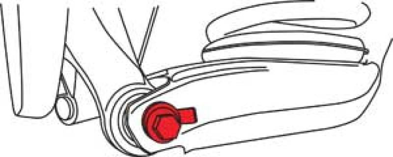 SPC Performance Rear Camber Bolt for 07-09 Hyundai Entourage/ 06-13 Kia Sedona