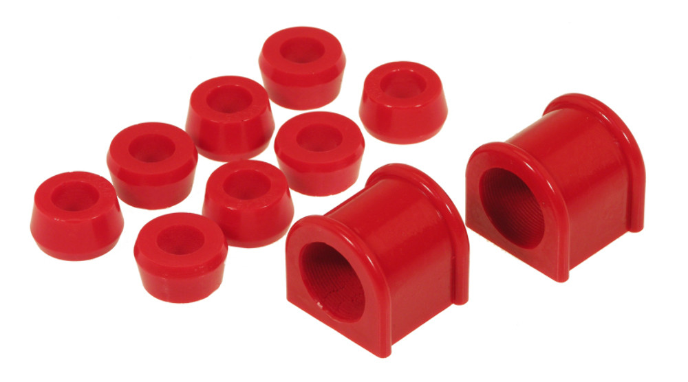 Prothane Front Sway Bar Bushings - 1 1/8in - Red for 87-96 Jeep YJ - 1-1107