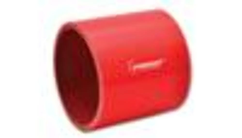 Vibrant  Straight Hose Coupler, 2.75" I.D. x 3.00" long - Red