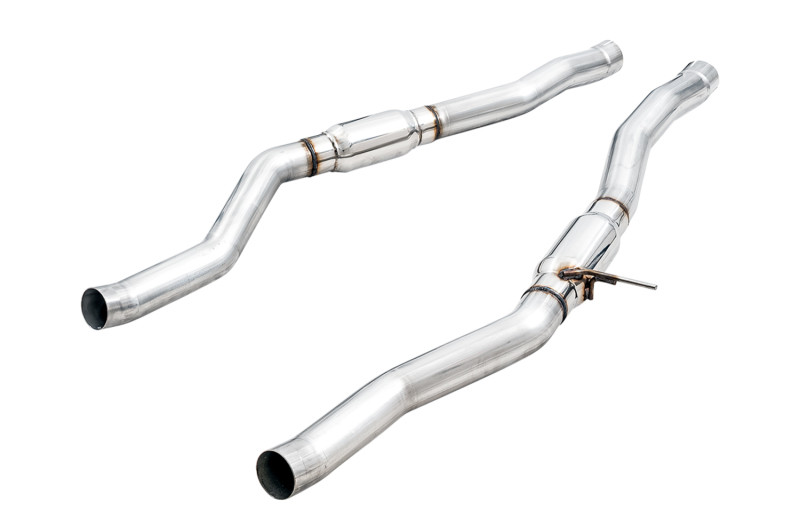 AWE Resonated Touring Edition Exhaust 5" Chrome Silver Tips for 2020 GR Supra