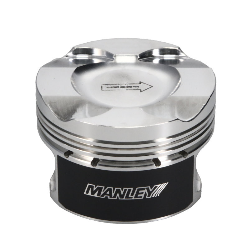 Manley 37cc Platinum Dish Extreme Duty Piston Set - 84.5mm Bore for BMW N55/S55