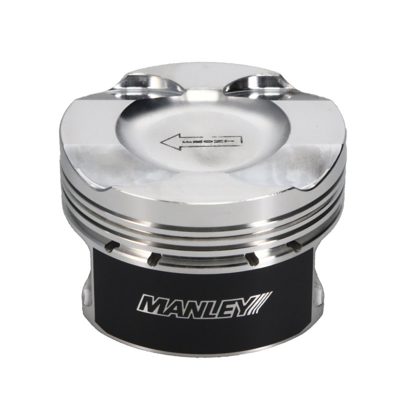 Manley 37cc Platinum Dish Extreme Duty Piston Set - 84.5mm Bore for BMW N55/S55