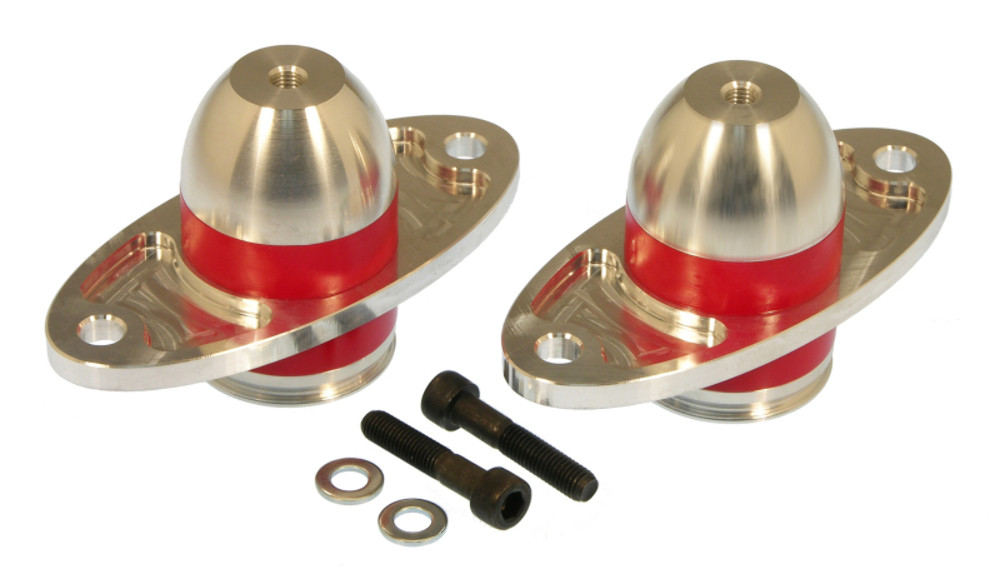 Prothane Bullet Motor Mounts - Red for 05-06 Ford Mustang - 6-505