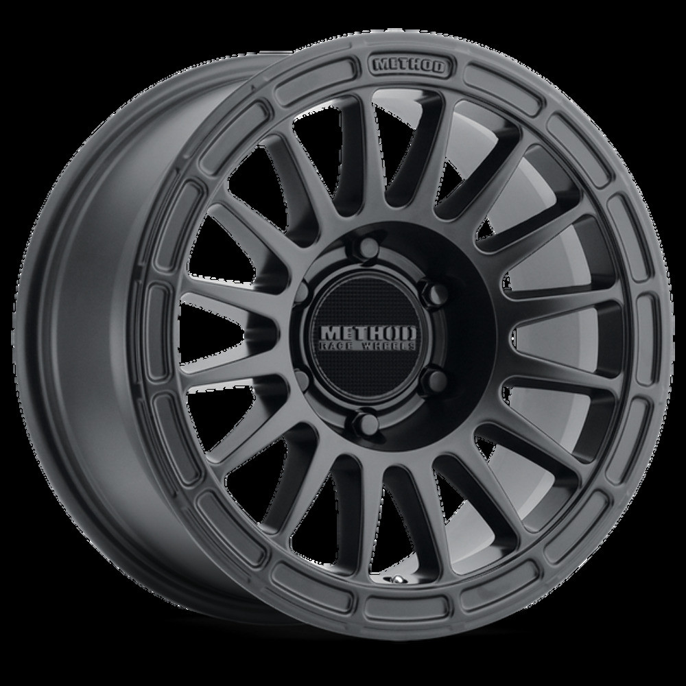 Method MR314 17x8.5 0mm Offset 5x150 110.5mm CB Matte Black Wheel