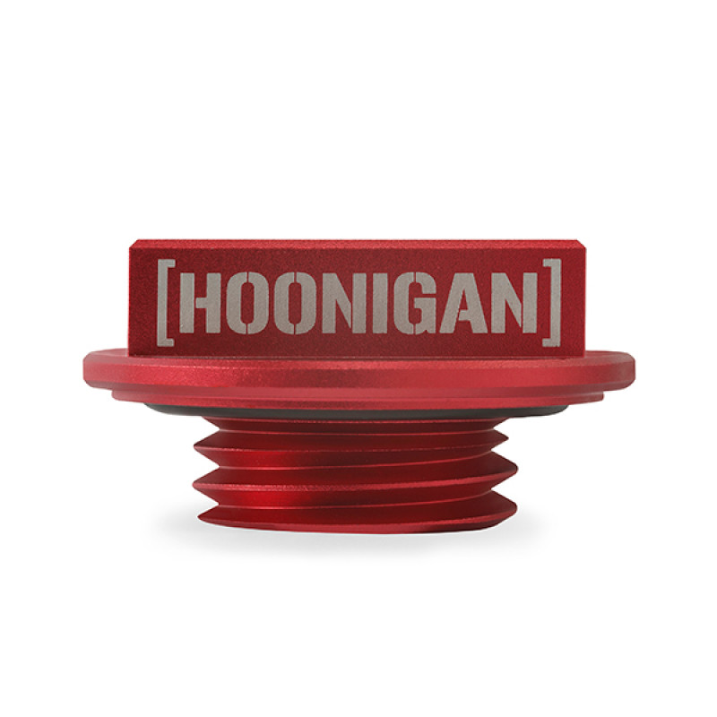Mishimoto Hoonigan Red Oil Filler Cap for Mazda - MMOFC-MAZ-HOONRD