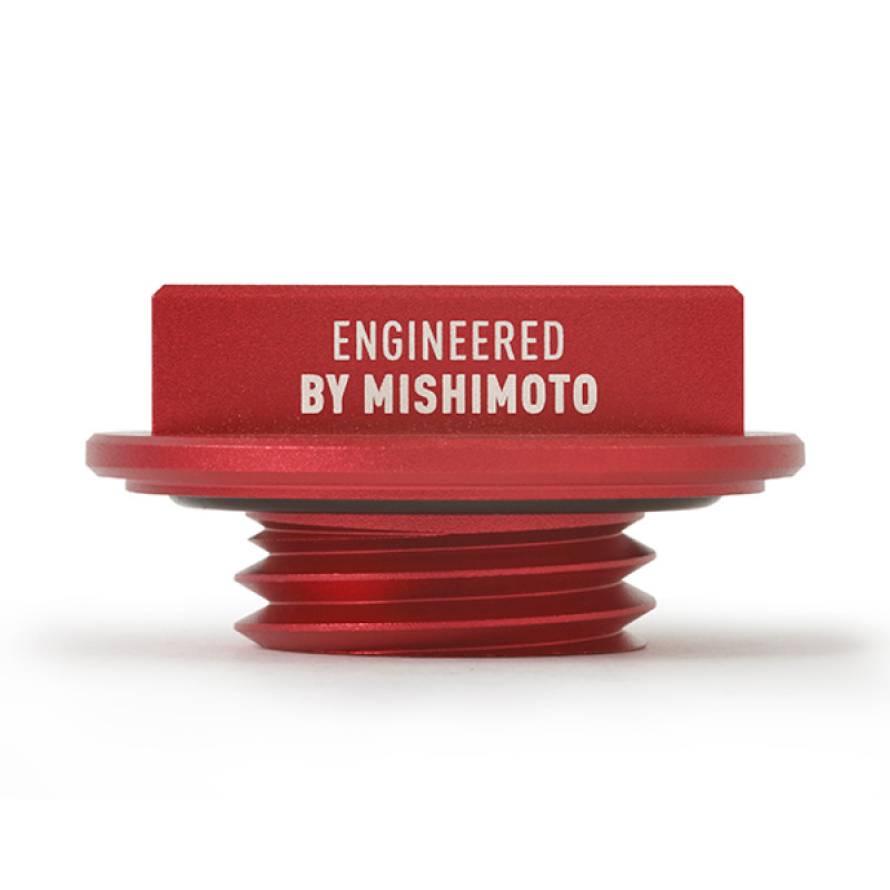 Mishimoto Hoonigan Red Oil Filler Cap for Mazda - MMOFC-MAZ-HOONRD