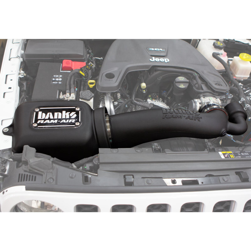 Banks Power Ram-Air Intake System - Dry Filter for 18-20 Jeep 3.6L Wrangler (JL)