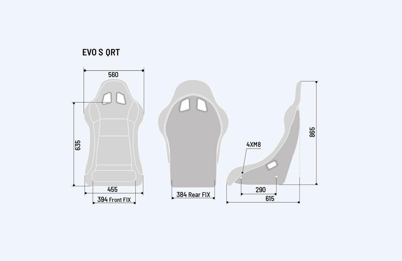 Sparco EVO S QRT (2020) Competition Seat - 008024RNR