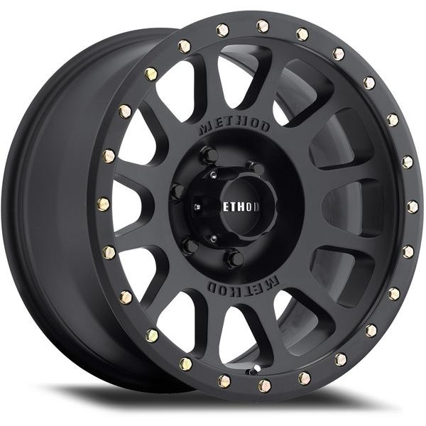 Method MR305 NV 18x9 +25mm Offset 5x150 116.5mm CB Matte Black Wheel
