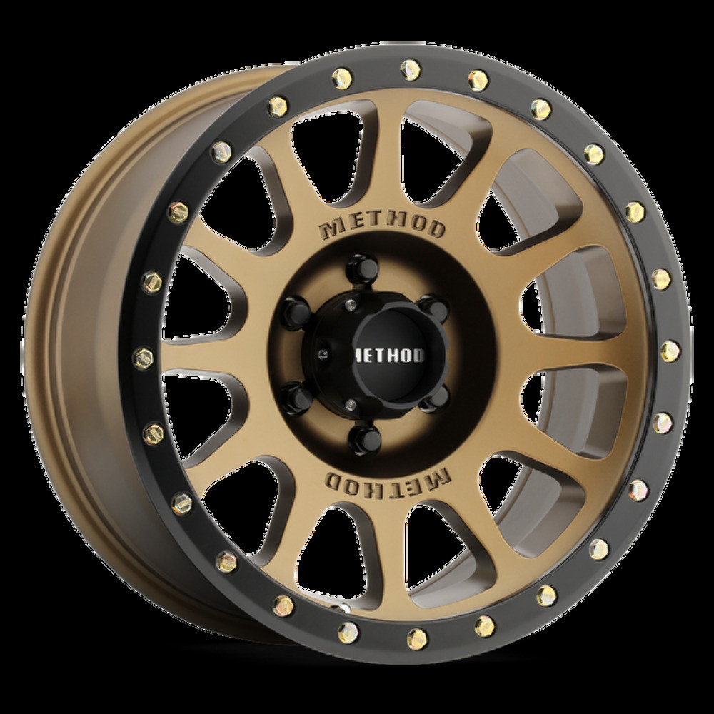 Method MR305 NV 17x8.5 0mm Offset 5x5.5 108mm CB Bronze/Black Street Wheel