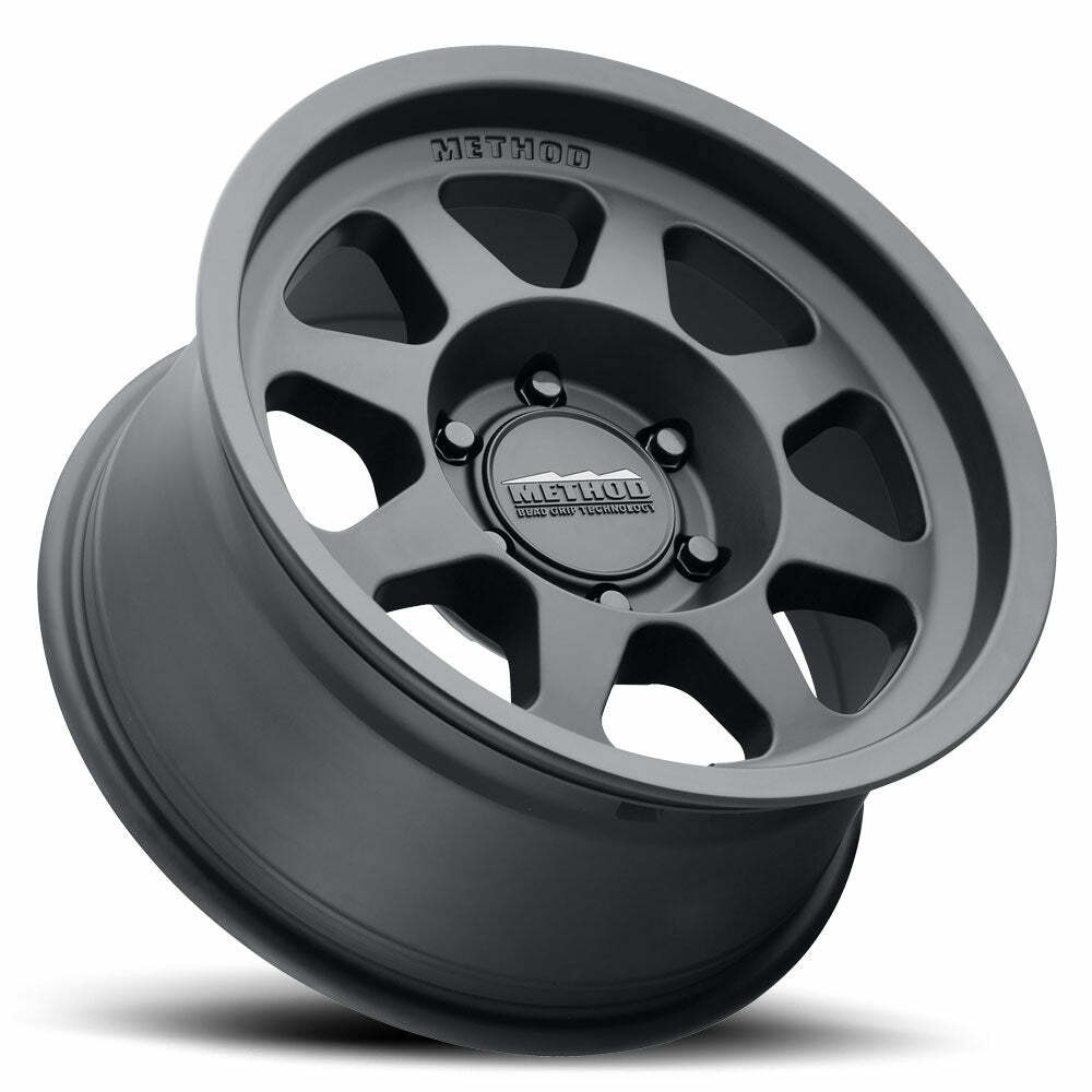 Method MR701 17x7.5 +50mm Offset 6x130 84.1mm CB Matte Black Wheel