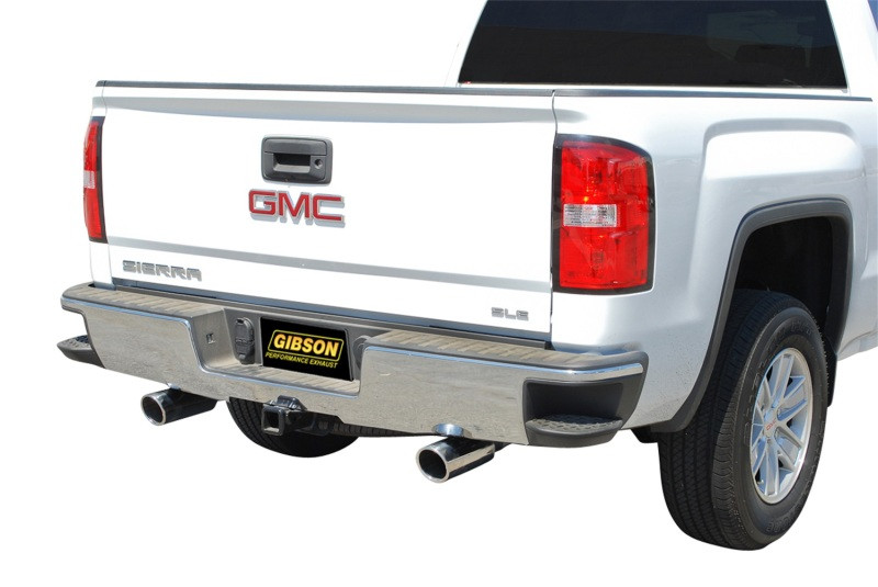 Gibson Stainless Dual Split Exhaust for 14-18 GMC Sierra 1500 Base 5.3L