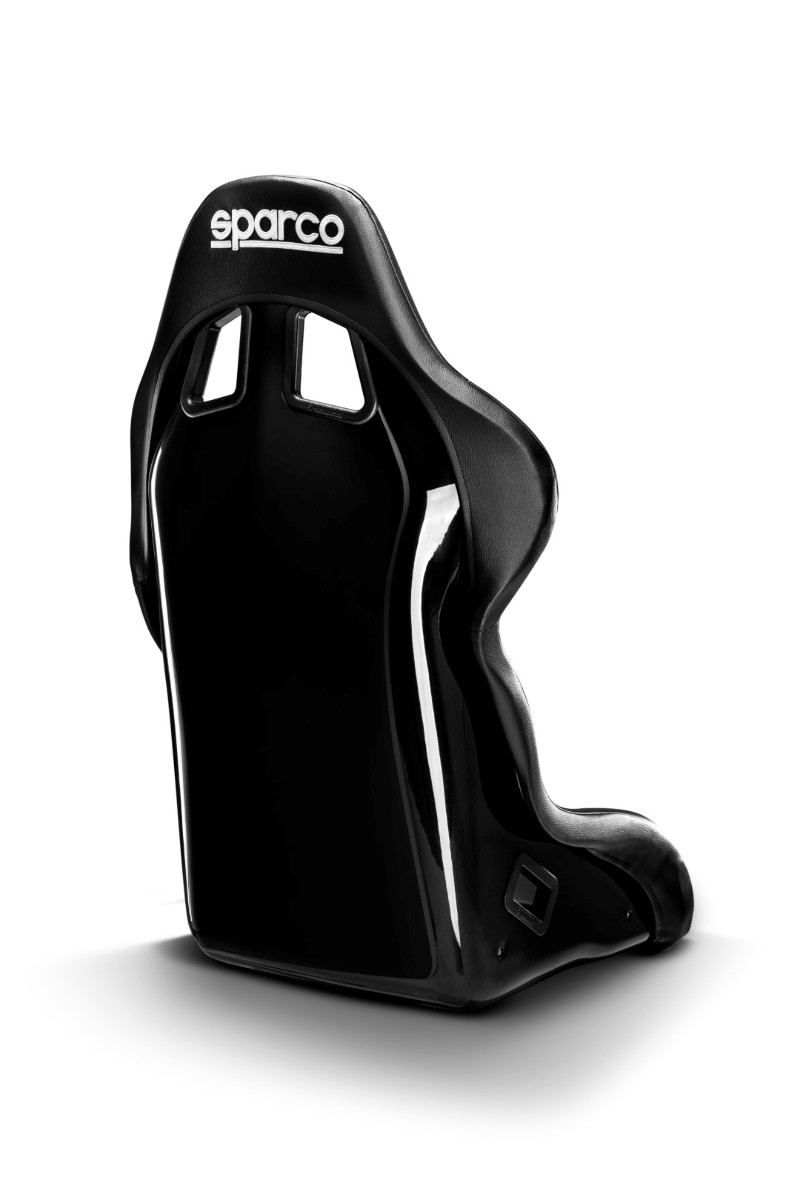 Sparco EVO QRT Competition Vinyl Black Seat - 008007RNRSKY