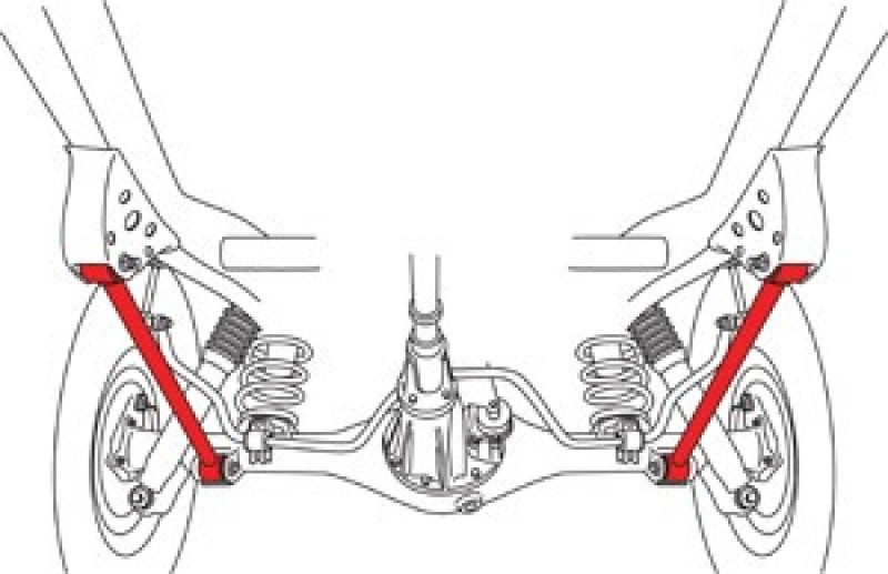 SPC Performance Lower Control Arms for Toyota