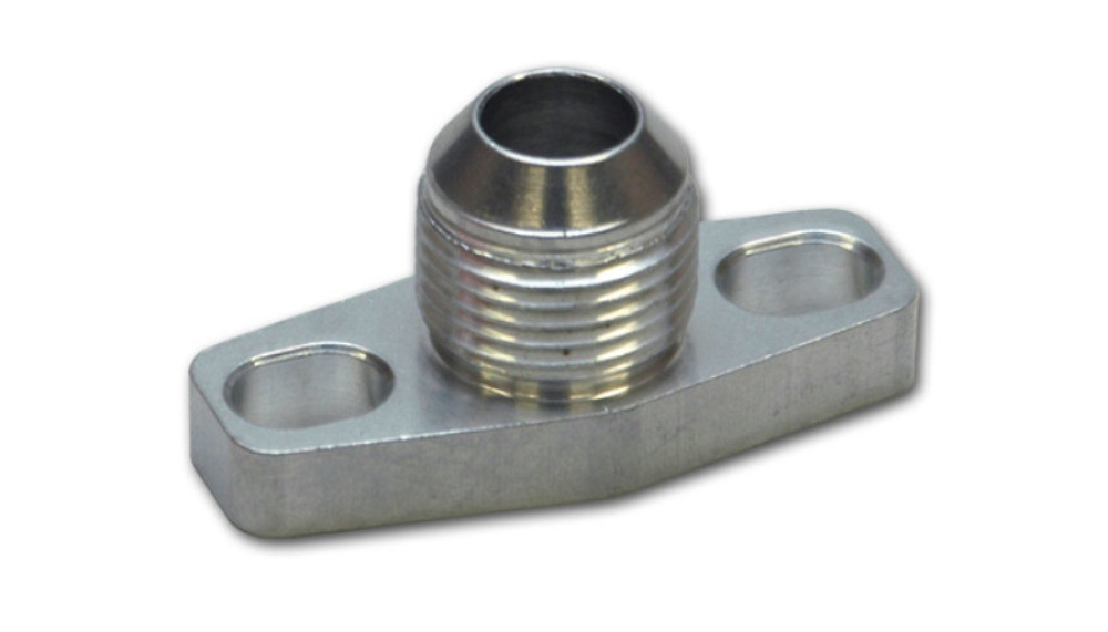 Vibrant  Oil Drain Flange w/ integrated -10AN Fitting (for GT15-GT35 Turbos)