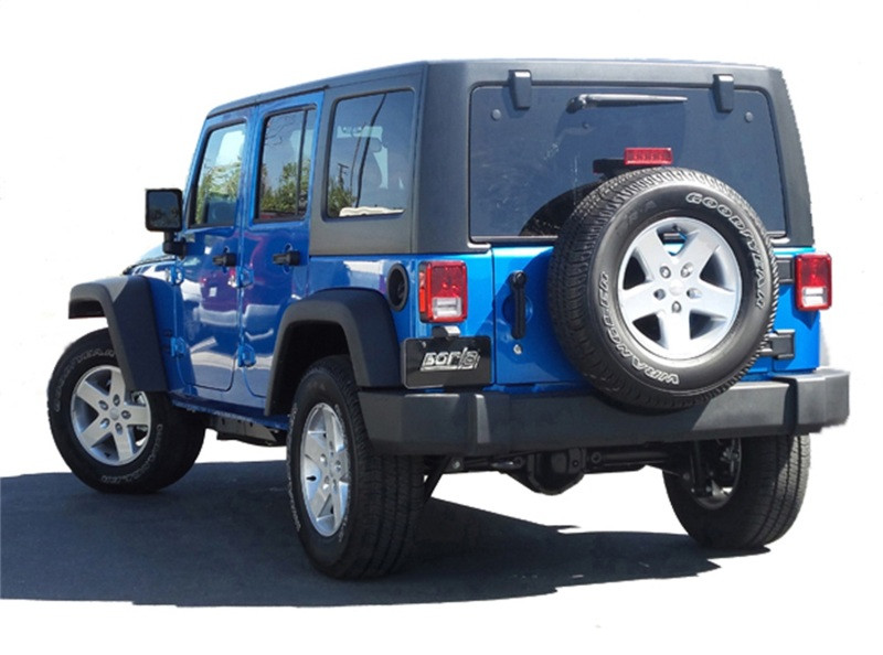 Borla S-Type Exhaust Turndown Tip for 12-18 JKU Wrangler 4 door "Climber"