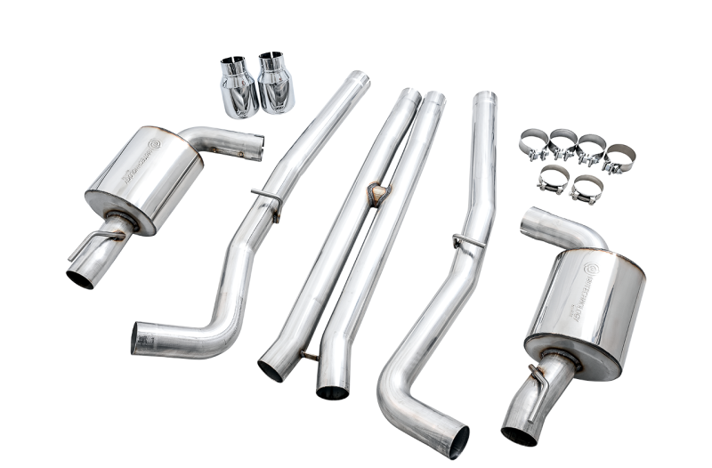 AWE Touring Exhaust Non-Resonated Chrome Tips  for 15+ Charger 6.4 / 6.2 SC