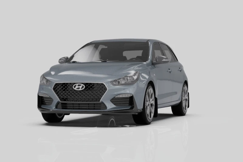 Rally Armor UR Red Mud Flap w/ Black Logo for 2019+ Hyundai Elantra N Line