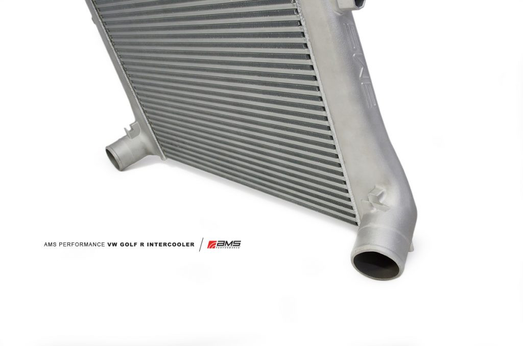 AMS Performance Front Mount Intercooler w/Cast End Tanks for 2015+ VW Golf R MK7