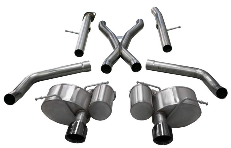 Corsa Xtreme 2.75" Catback 4.5" Black Tip Exhaust for 12-19 Grand Cherokee SRT