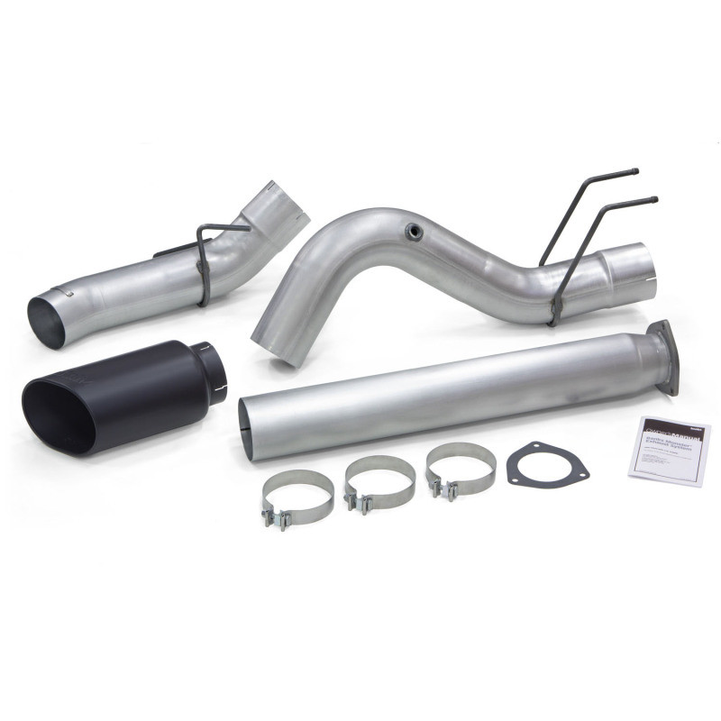 Banks Power 5in Monster Single Exhaust w/ Black Tip for 2017 Ford 6.7L