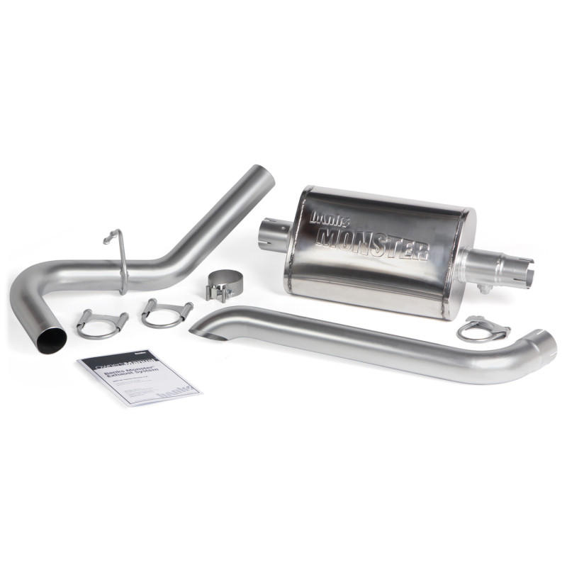 Banks Power Monster Exhaust System for 87-01 Jeep 4.0L Cherokee