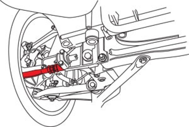 SPC Performance PORSCHE ADJUSTABLE REAR TOE ARM (PR)