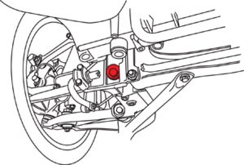 SPC Performance PORSCHE REAR TOE CAM