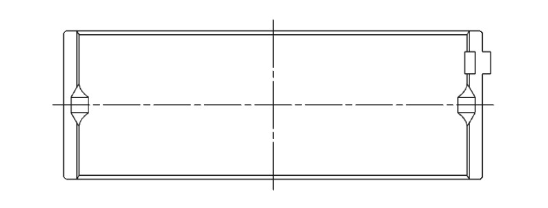 ACL Standard Size Main Bearing Set for Mitsubishi 4G93 1834CC