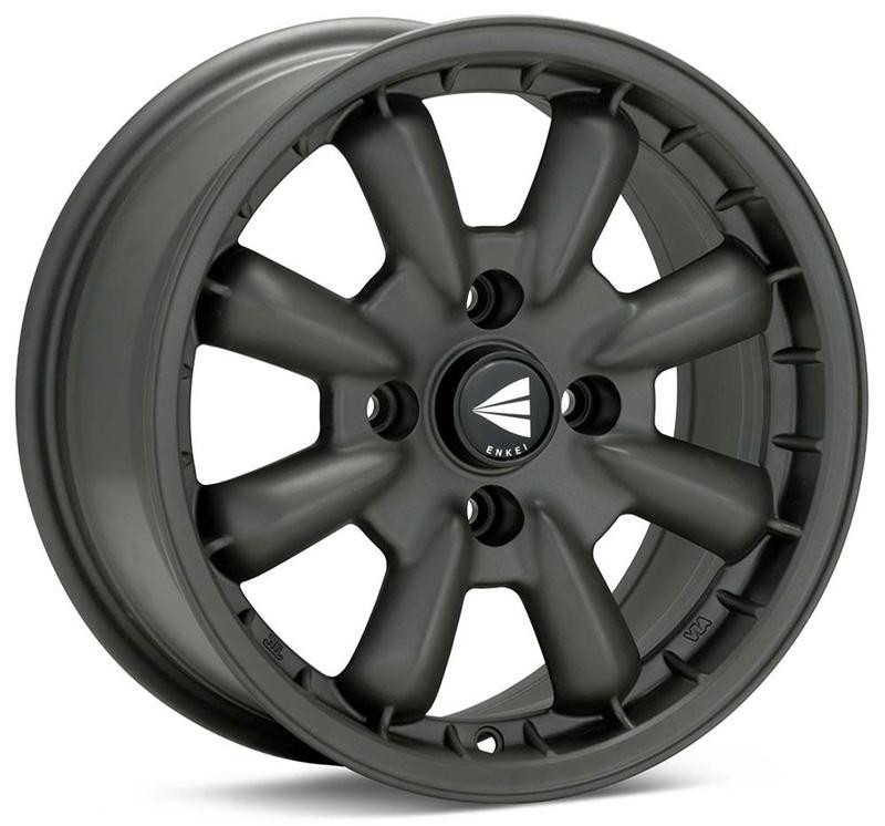 Enkei Compe 16x7 0mm Offset 4x114.3 72.6mm Bore Dia Matte Gunmetal Wheel