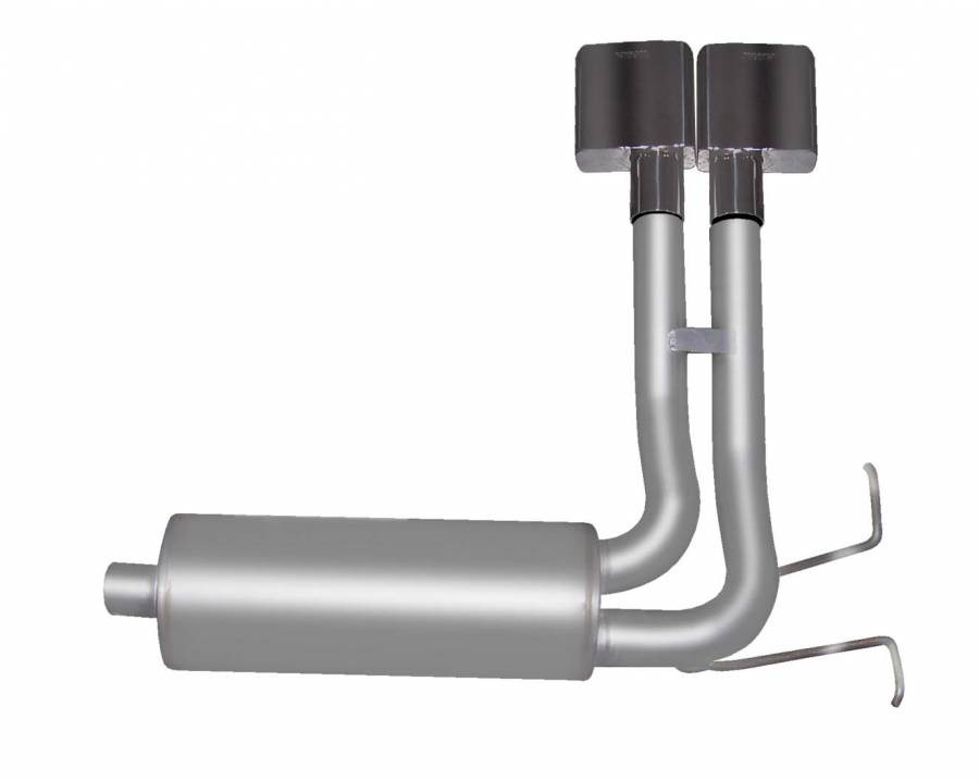 Gibson Super Truck Exhaust Stainless for 87-96 Ford F150 4.2L-4.9L-5.0L-5.4L