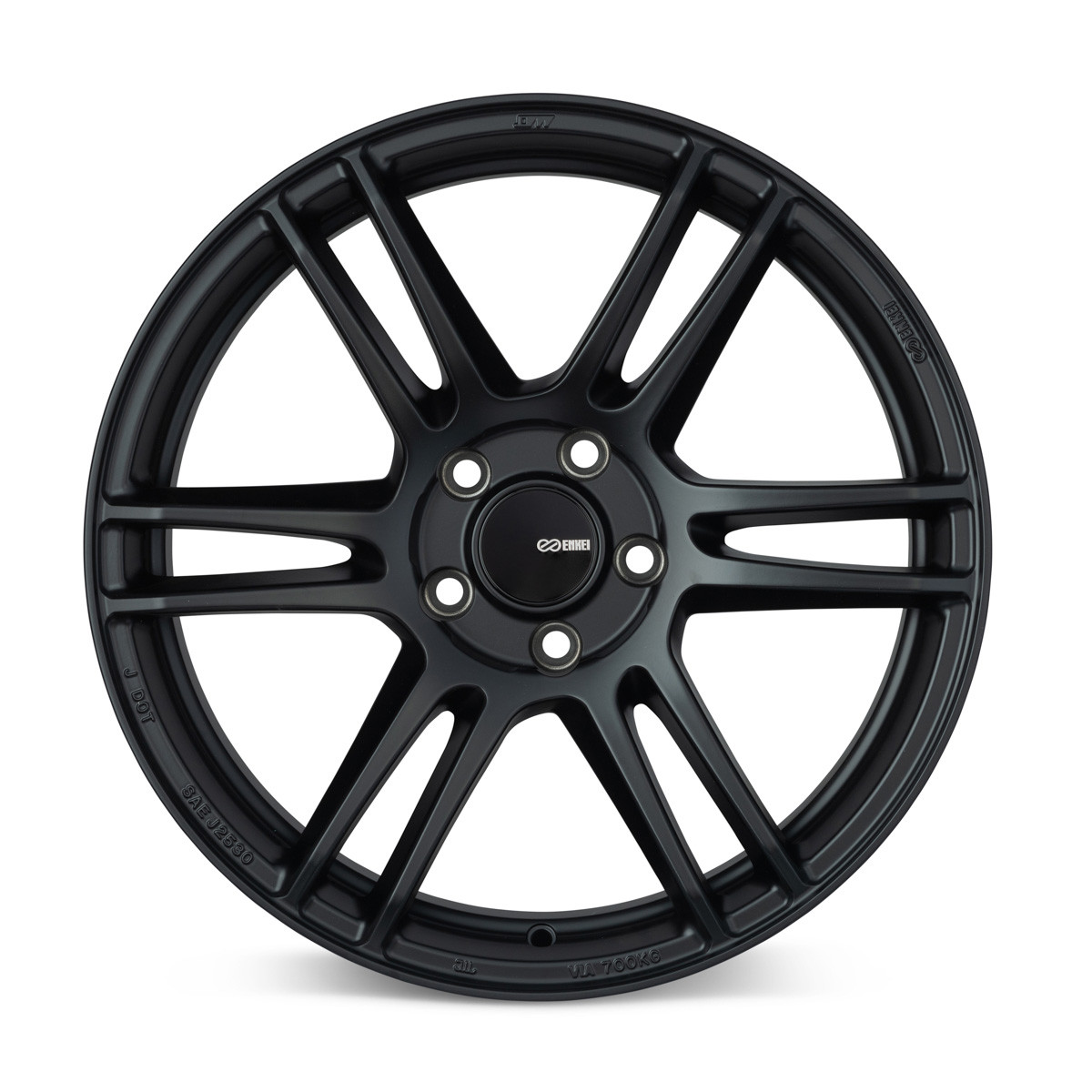 Enkei TSR-6 18x8.5 5x114.3 38mm Matte Black Wheel