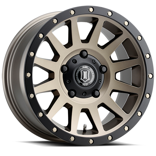 ICON Compression 17x8.5 5x150 25mm Offset 5.75in BS 110.1mm Bore Bronze Wheel