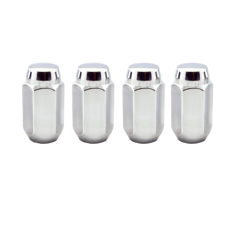 McGard Hex Lug Nut (Cone Seat) 9/16-18 / 7/8 Hex / 1.75in. Length (4-Pack)