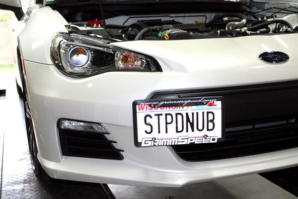 GrimmSpeed License Plate Relocation Kit for 13+ BRZ / FR-S - 10+ Legacy - 094029